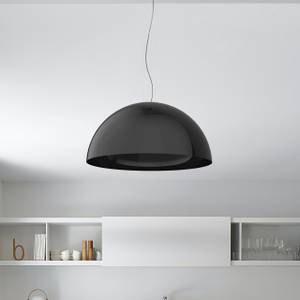 Suspension Cassis Noir brillant - Abat-jour diamètre : 80 cm