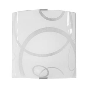 Applique Corona Blanc - Verre - 26 x 26 x 26 cm