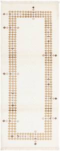 Tapis de passage Darya DCCCLXXVII Beige - Textile - 79 x 1 x 198 cm