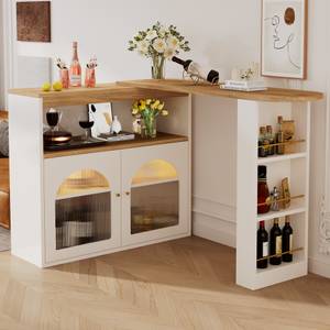 Table de bar Vesta Ⅷ Bois - Blanc