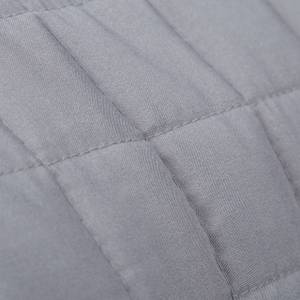 Tagesdecke Set Grau - Textil - 240 x 1 x 220 cm