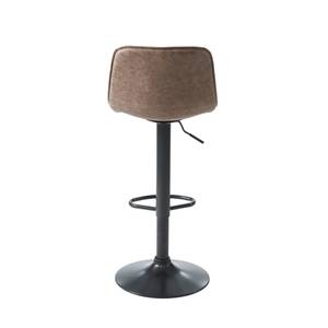 Lot de 2 tabourets de bar TOM Marron