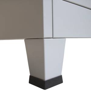 Büroschrank Grau - Metall - 90 x 180 x 90 cm