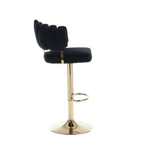 Tabouret de bar Mercury Ⅰ (lot de 2) Noir