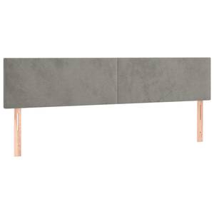 Boxspringbett 3017290-4 Hellgrau - Breite: 180 cm