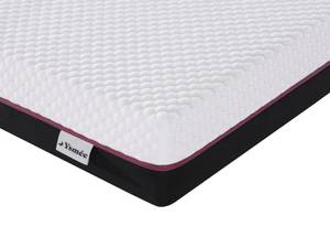 Matelas et sommier tapissier RYZE Blanc - Bois manufacturé