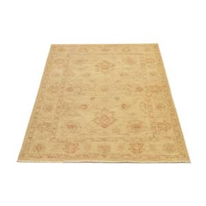 Ziegler Teppich - 118 x 85 cm - beige Beige - Kunststoff - 85 x 1 x 118 cm