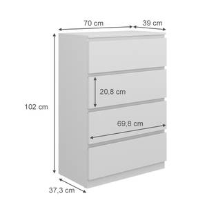 Sideboard Calisto 41302 70 x 102 cm