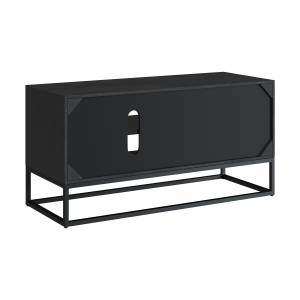 Meuble TV Jakson Marron - Bois massif - 90 x 45 x 90 cm