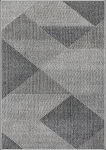 Tapis MIRAN Gris - 80 x 150 cm