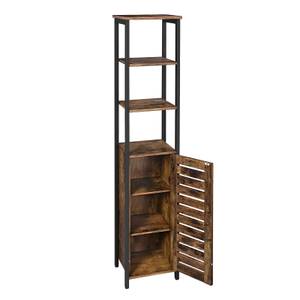 Hochschrank Küchenregal Braun - Holzwerkstoff - 30 x 167 x 37 cm