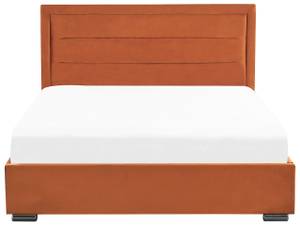 Lit double ROUEN Orange - Largeur : 168 cm