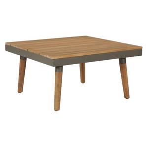 Garten-Sofagarnitur Braun - Massivholz - Holzart/Dekor - 230 x 65 x 200 cm