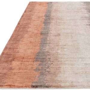 Tapis de salon moderne tissé main GINO Orange - 120 x 170 cm