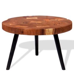 Couchtisch 243957 Braun - Massivholz - Holzart/Dekor - 60 x 40 x 60 cm