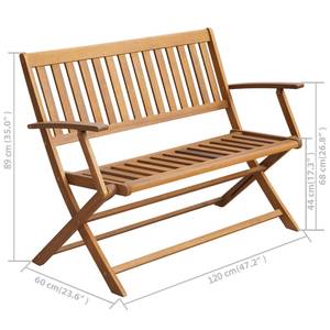 Banc de jardin 3007516 Beige