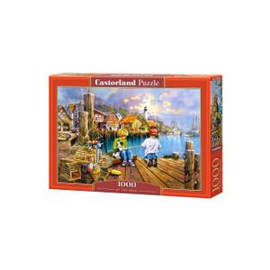 Puzzle Am Dock 1000 Teile Papier - 25 x 5 x 35 cm