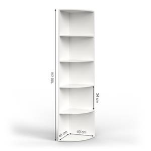 Étagère dangle Ecki 25377 Blanc