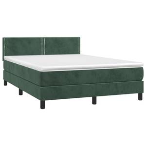 Boxspringbett 3017268-5 Dunkelgrün - 144 x 193 cm