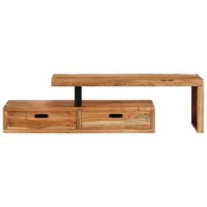 TV-Schrank 351780 Braun - Massivholz - Holzart/Dekor - 30 x 40 x 112 cm