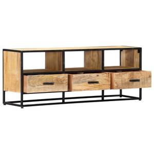 TV-Schrank D839 Braun - Massivholz - 30 x 45 x 120 cm