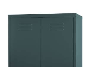 Armoire VARNA Gris foncé - Gris