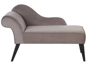 Chaiselongue BIARRITZ Grau - Taupe - Armlehne davorstehend rechts - Ecke davorstehend links