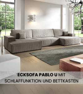 Ecksofa PABLO U Beige