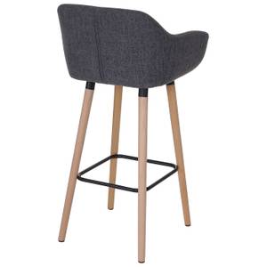 Barhocker Vaasa T381 (2er-Set) Grau