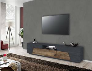 Meuble TV Dfilipp Marron - Bois manufacturé - 220 x 46 x 43 cm