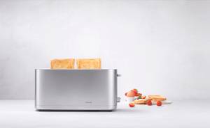 Toaster XL Enfinigy Silber - Naturfaser - 17 x 21 x 1 cm