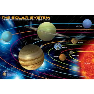 Puzzle Das Sonnensystem Papier - 20 x 6 x 20 cm