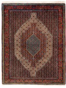 Tapis Birdjend III Rouge - Textile - 128 x 1 x 162 cm