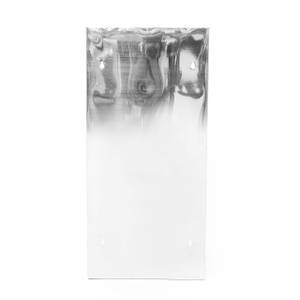 Medizinschrank abschließbar Edelstahl Silber - Glas - Metall - 27 x 57 x 12 cm