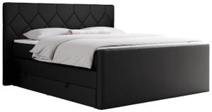 Boxspringbett KING EIGAR Breite: 220 cm - H4 - Kunstleder