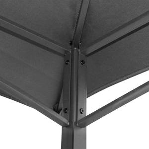 Gazebo pour barbecue 360140 Gris - Métal - Textile - 150 x 243 x 240 cm