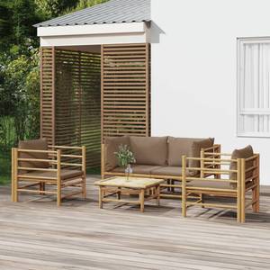 Salon de jardin 3028491-8 (lot de 5) Marron - Taupe