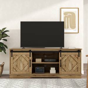 Buffet TV Astraios Ⅳ Noir - Marron - Bois