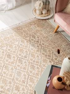 Tapis Folk Beige - Fibres naturelles - 80 x 1 x 150 cm