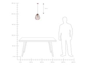 Lampe suspension MAGRA Cuivre