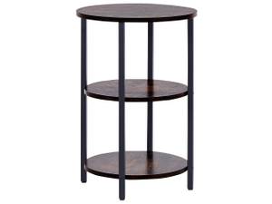 Table d'appoint TOLAR Noir - Marron - Bois manufacturé - 40 x 60 x 40 cm