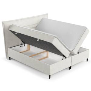 Boxspringbett Koussi I Taschenfederkern Creme - Breite: 200 cm