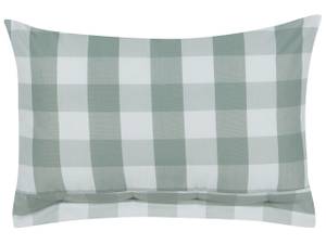 Coussin décoratif TAMNINE Vert - Menthe - Blanc - 40 x 60 cm - Nombre de pièces dans le lot : 2