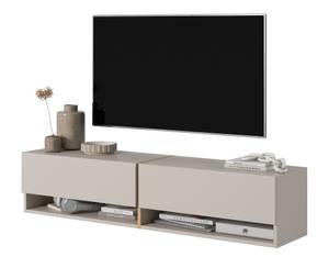 MIRRGO TV-Möbel Gold - Taupe - Breite: 140 cm