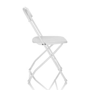Outdoor Stuhl TUDELA XXL W Weiß - Kunststoff - 46 x 80 x 50 cm