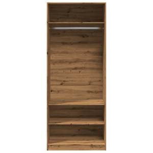 Kleiderschrank 298537-1 Eiche Dekor - Breite: 80 cm