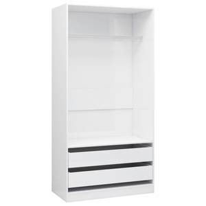 Armoire 299611 Blanc brillant