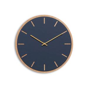 Horloge murale 32596 Bleu - Bronze