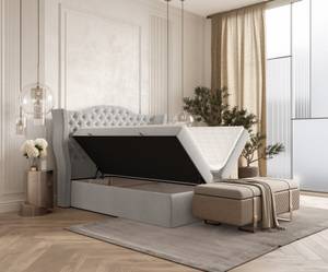 Boxspringbett Royal Beige - Breite: 160 cm