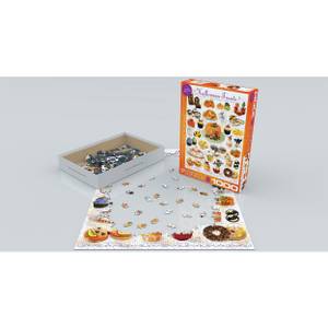 Puzzle Sussigkeiten zu Halloween Papier - 26 x 6 x 36 cm